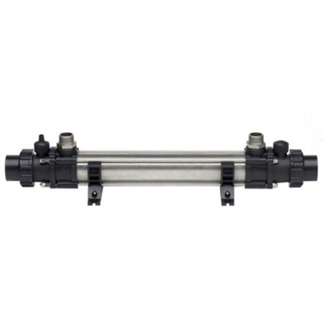 Echangeur thermique Titane 70kW – Débit 5.2 m³/h – Dimensions 817x141x158mm – Poids 4kg pour piscine hors-sol et enterrée – Vulcan (1/5)