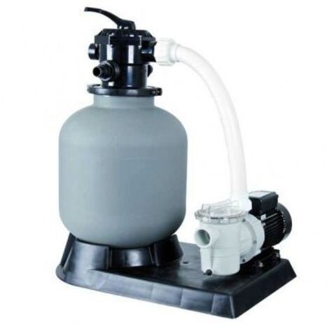 Ubbink – Groupe de filtration à sable 9 m³/h – Débit 9 m³/h – Diamètre cuve 500 mm – Capacité sable 75 kg – Vanne 6 voies
