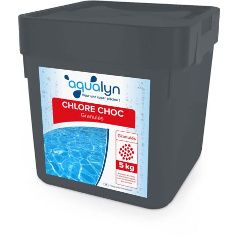 Chlore choc granulé 5 kg Aqualyn (1/2)