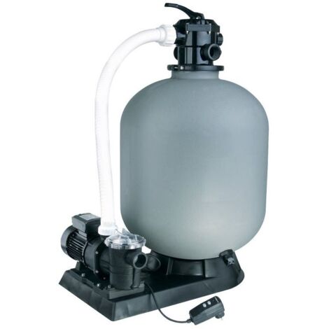 Ubbink – Groupe de filtration à sable 13 m³/h – Débit max 13 m³/h – Cuve polyéthylène 600 mm – Pression max 3,5 bar – Compatible piscines jusqu'à 100 m³