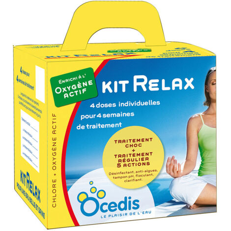 Kit Relax 30 et 50 m3 Océdis - Traitement complet pour piscine Unité