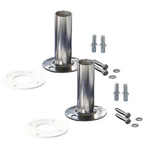 Ancrage droit inox FLEXINOX à sceller pour échelle piscine Ø43mm