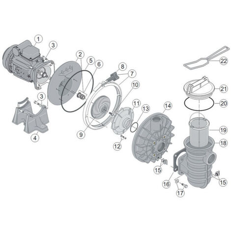 Pentair – Bouchon de purge pour pompe de piscine 5P2R/5P6R – Lot de 2 – Entretien efficace et fonctionnement optimal