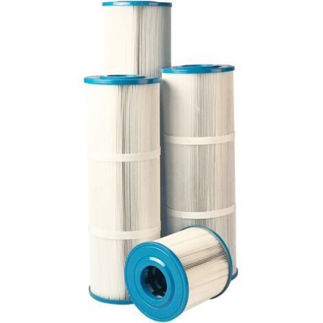 Poolex – Cartouche de filtre de piscine 10m³/h – Pores calibrés pour filtration sélective – Traitement anti-UV – Remplacement facile - NFX075