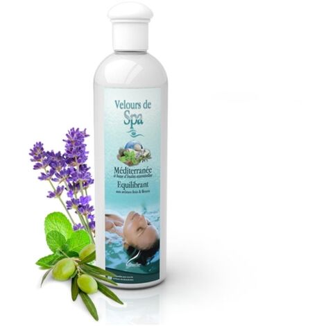Parfum de Spa à base d'huiles essentielles Méditerranée 250 ml