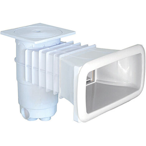Skimmer professionnel à sceller A400 Élégance blanc pour piscine liner