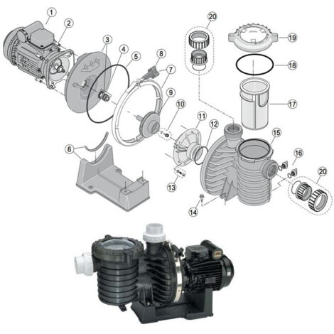 Pentair – Joint de couvercle pour pompe de piscine Sta Rite 5P6R – Étanchéité optimale – Remplacement précis et efficace – Matériaux durables