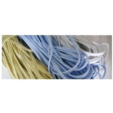 Jonc de blocage liner piscine 30m – Gris clair – Pour rails d'accroche hung – Installation facile avec maillet