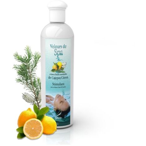 Parfum de Spa à base d'huiles essentielles de Cajeput et de Citron Camylle 250 ml