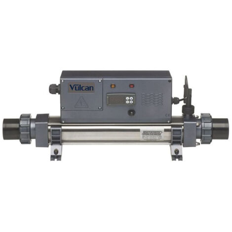 Réchauffeur Vulcan DIGITAL Titane 9kW Tri piscine hors-sol et enterrée
