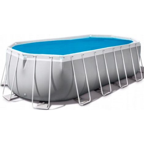 WARMER BH85803 Couverture solaire thermique pour piscine ovale Bestway 610x305cm (1/5)
