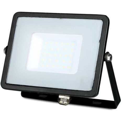 V-TAC PRO VT-30 Projecteur LED 30W slim noir Chip Samsung SMD blanc neutre 4000K - SKU 401