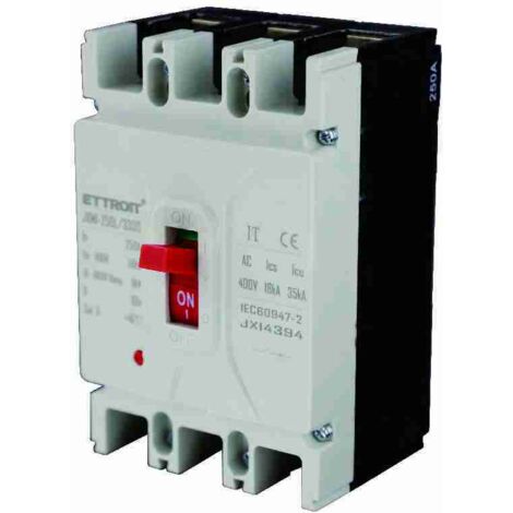 ETTROIT JX14394 - Disjoncteur à boîtier moulé MCCB 3P 250A 380V-35KA MCCB MCCB (1/3)