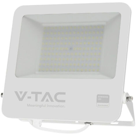 Phare LED V-TAC PRO 100W puce SMD Samsung couleur lumière blanche 4000K IP65 - 23442