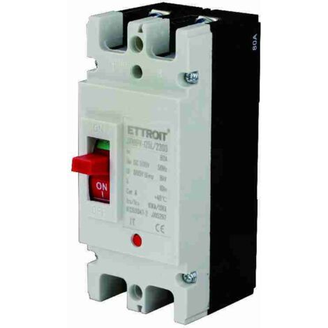 ETTROIT JX15297 MCCB 2P 80A DC 500V-10KA (1/3)