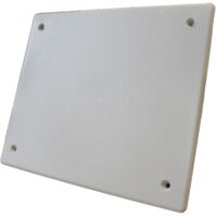 Couvercle de boîte de jonction encastrée MeanWell 160 x 130 mm