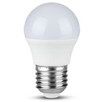 V-TAC PRO VT-290 Ampoule LED Chip Samsung SMD 7W E27 Mini Globe G45 blanc neutre 4000K - SKU 867