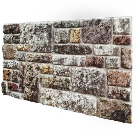 FIORENTINA Stone - Panneau imitation pierre en EPS résiné Dimension 100x50 cm Épaisseur 2 cm