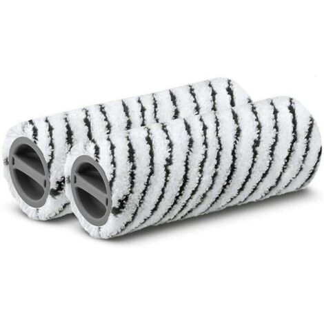 Lot de 2 brosses rotatives pour aspirateurs KARCHER FC3, FC5 et FC7 (pièces de rechange haut de gamme) (1/5)