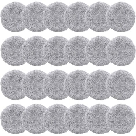 Lot de 24 lingettes de nettoyage pour robot laveur de vitres Hobot 188/168/198/388