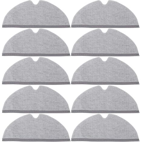 Lot de 10 lingettes de nettoyage pour aspirateur Xiaomi Roborock S5 S50 S51 S55 S6 (1/5)