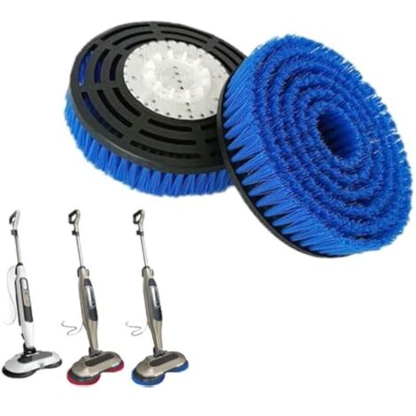 Lot de 2 têtes de brosse de rechange S8201 pour balai vapeur Shark S8201/S8001/S7000/S7201/S7000AMZ/S7005/S7020/S7001C - Nettoyage en profondeur des sols en bois dur et carrelage