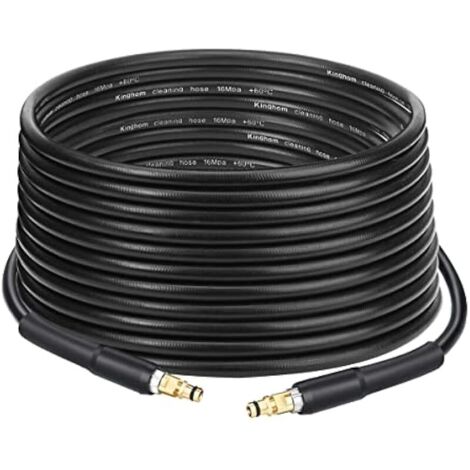 10M Tuyau de Remplacement pour Kärcher K2 K3 K4 K5 K6 K7 Nettoyeur Haute Pression, Tuyau de Rallonge avec Connecteur Rapide de Type Clic (1/5)