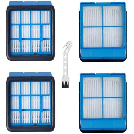 Filtres HEPA pour BISSELL CrossWave OmniForce (3912N) / OmniFind(4006N)/ OmniForce Edge 3999N / 4000N / 4017N / 4076 Aspirateur Balai Laveur sans Fil, 4 Filtres HEPA + 1 outil de nettoyage (1/5)