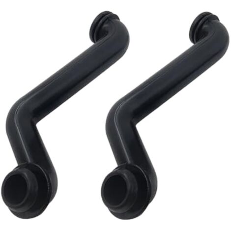 Lot de 2 tubes reniflard 691328 pour Briggs & Stratton modèle 281246/691328, noir (1/5)