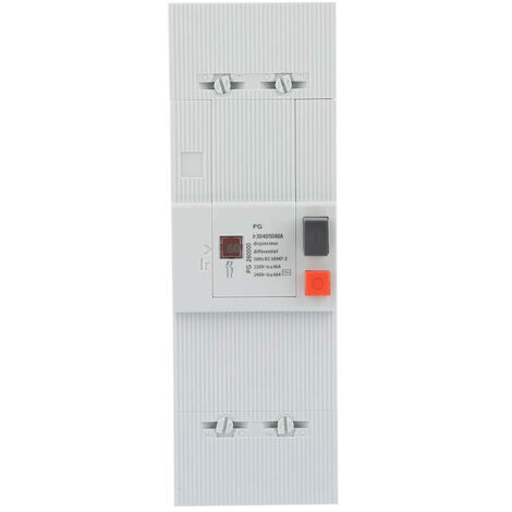 Ouylaf – Disjoncteur unipolaire 60A – Protection contre les surcharges et court-circuits – Compatible CA 50Hz/60Hz – Installation rapide par rail DIN - 30-60A