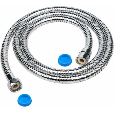 Flexible de Douche 2M, Tuyau de Douche Universel en Acier Inoxydable, Tuyau de Douche Flexible, Anti-Explosion et Anti-Torsion