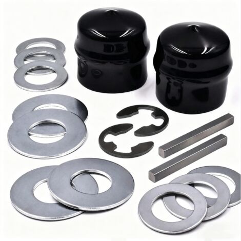 Kit de remplacement de roulements de roue et de bagues de pneu pour Husqvarna Craftsman Poulan Jonsered 532009040 9040 9040H 121748X 121749X 12000029 John Deere M123811 M123253 R27434 24H1398 YMYNY (1/4)