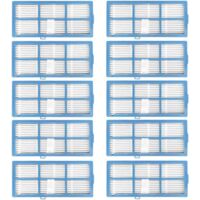 Lot de 10 filtres HEPA pour aspirateurs Goovi 1600PA D380 D382 et Coredy R3500