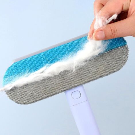 Lot de 2 brosses de nettoyage multifonctionnelles réglables pour animal domestique - Pour canapé, fenêtre, utilisation humide et sèche (1/5)