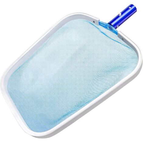 Épuisette de piscine à mailles fines 40 x 32 cm - Solide - Grande épuisette - Accessoires de piscine - Accessoires de nettoyage - Épuisette d'algues - Filet extra fin - Accessoires de (1/5)