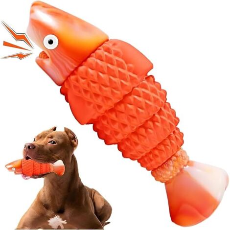 WinTour Jouet Chien Indestructible, Jouet pour Chien À Mâcher pour Mâcheur Agressif, Jouets pour Chiens Race Moyenne Et Grande, Jouet À Macher Durable Son Grinçant pour Occuper Et Réduire L'Ennui (1/5)