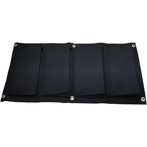 Sac de culture mural - 98,98 cm - Support de en feutre à suspendre - Système de poche réutilisable en tissu non tissé avec drainage de l'humidité Présentoir de économiseur d'espace