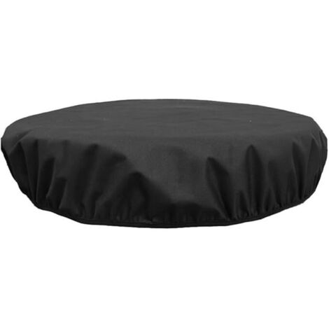 Housse anti-feu d'extérieur en tissu Oxford 600D circulaire intégré, facile à transporter et à ranger, pour pots de feu de différentes tailles (81,3 x 10,2 cm) (1/5)