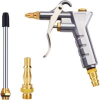 Pistolet à air Comprimé, Pistolet de Soufflage d'air pour 1/4 "BSP German Raccord Rapide Soufflettes Haute Pression Outil de Nettoyage de Compresseur d'air Pneumatique