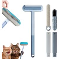 3 in 1 Pet Hair Remover, Multifunctional Hair Removal Brush, Brush Cleaner Removable for Carpet, Cat, Dog, Couch, Window, Screen (1PC)