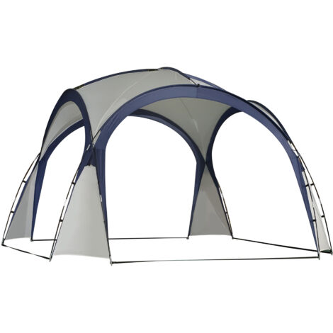 Tente de jardin et réception, abri solaire anti-UV et étanche, spacieuse 3,5x3,5m pour garden-party (1/5)