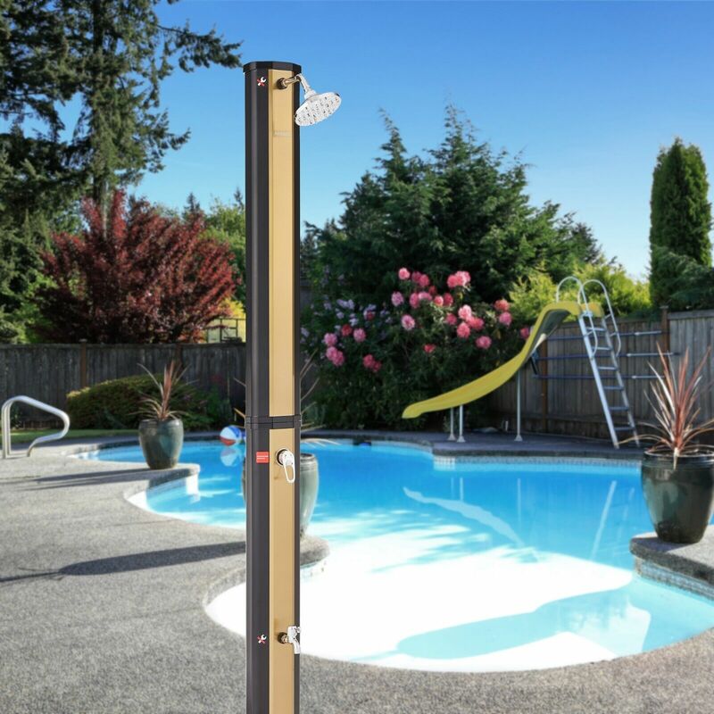 Ducha solar 9 litros Gre para jardín y piscina AR1009 - Pool Spas