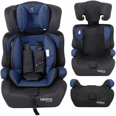 FableKids Silla de auto MIKA Arnés de seguridad de 3 puntos, regulable en altura