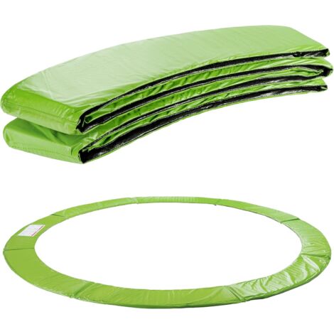 AREBOS Cubierta para Borde de Cama elástica 305 cm 100% Resistente a los Rayos UV Protección de Bordes Resistente a los Desgarros Verde Claro