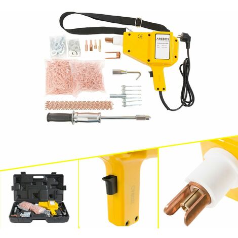 AREBOS Unidad de soldadura por puntos Alambre de soldadura de reparaciones 800W
