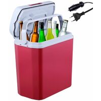AREBOS Termoeléctricas coche caja 20 L fría mantener la caja caliente 12V 230V