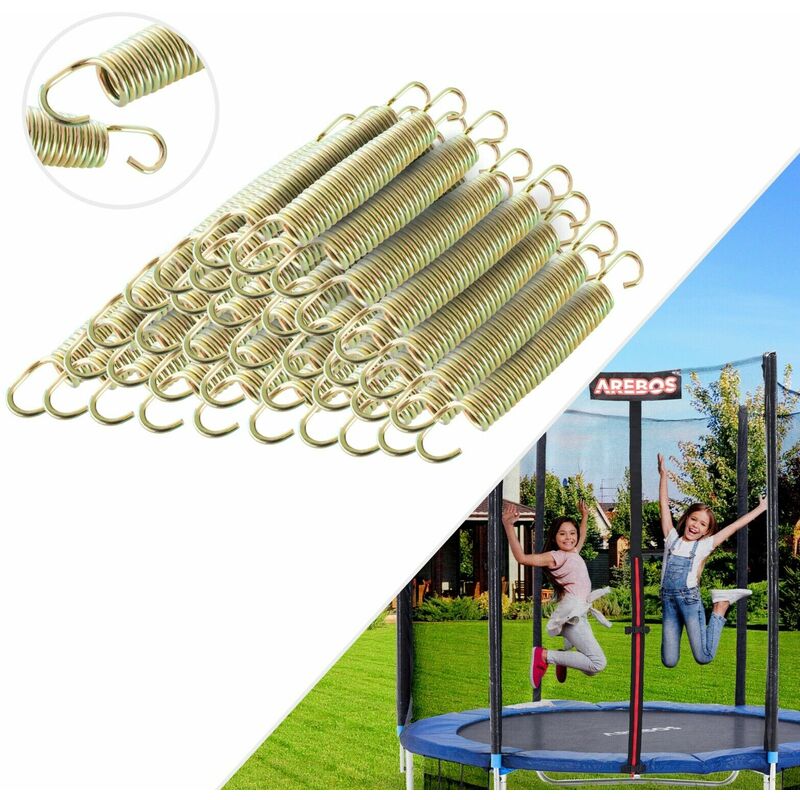 MOLLA DI RICAMBIO TRAMPOLINO ELASTICO DA GIARDINO 14 CM MOLLE IN ACCIAIO  INOX