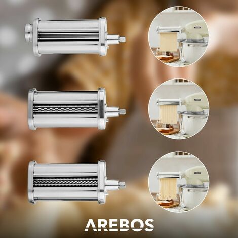 Accessori per macchina da cucina AREBOS come accessori per la pasta,  tritacarne