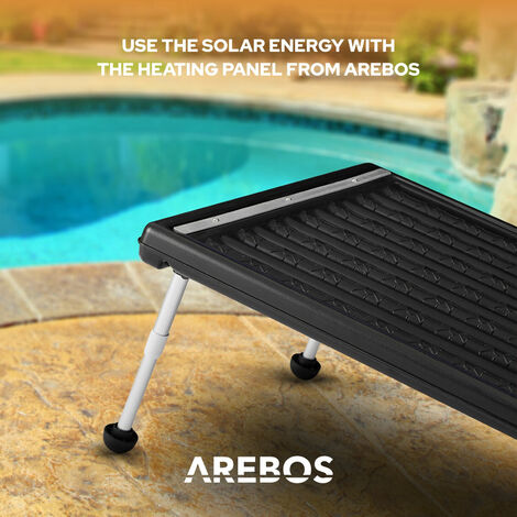 AREBOS Collettore solare Riscaldatore per piscina Riscaldamento solare