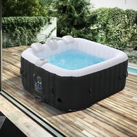 Arebos AREBOS 2 x Cuscino per il Collo per Piscina Spa Idromassaggi Cuscino 